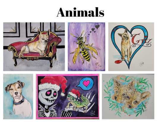 Custom Watercolor Portrait from Photo – People, Pets, Cars & More