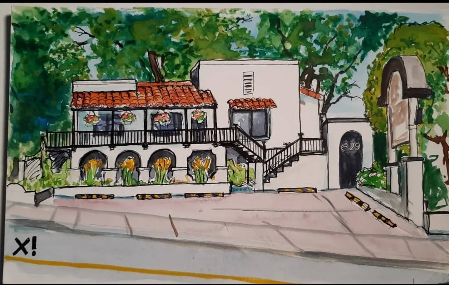 Custom Home Portrait
