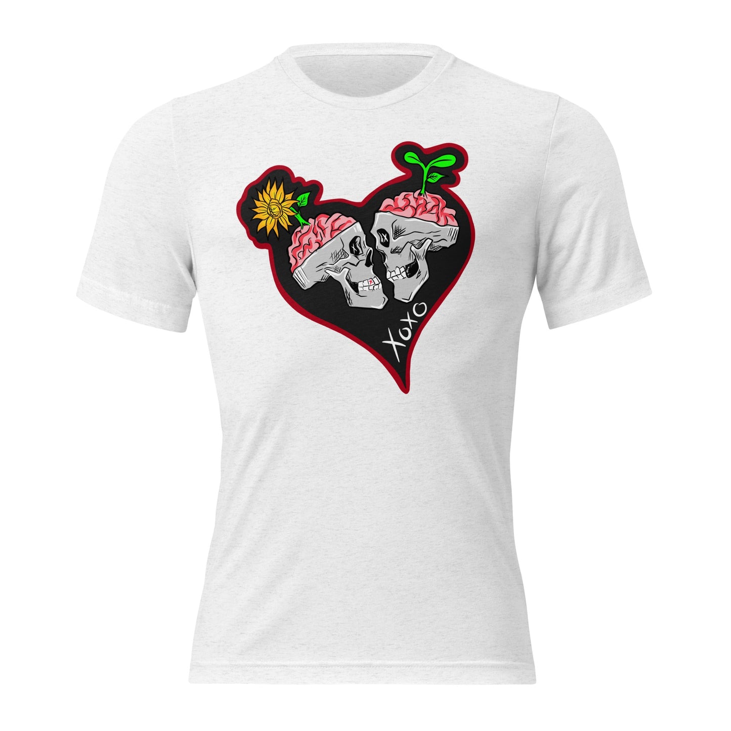 Brains Before Bouquets Short sleeve t-shirt - Urban Muse & Sultry Hues