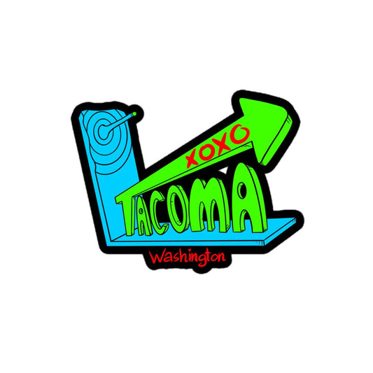 XOXO Tacoma Bubble-free stickers - Urban Muse & Sultry Hues