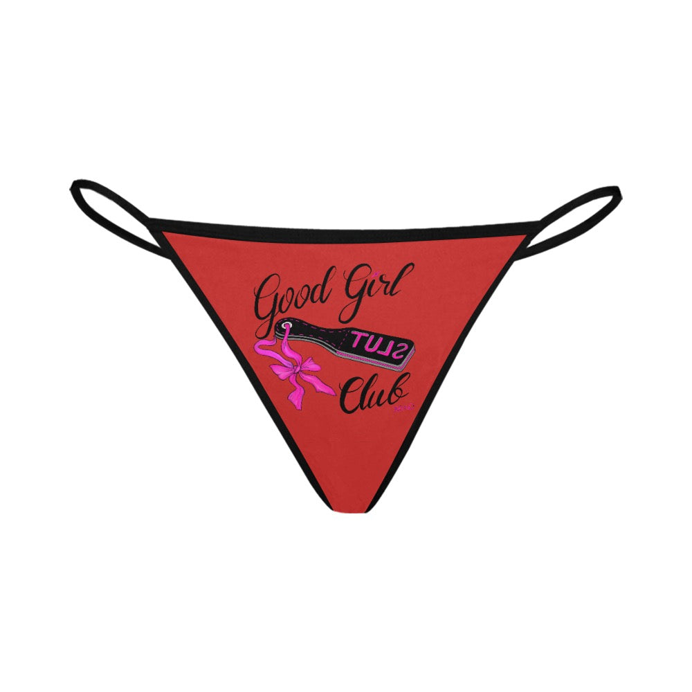Good Girl Club Slut Paddle G-String Panties