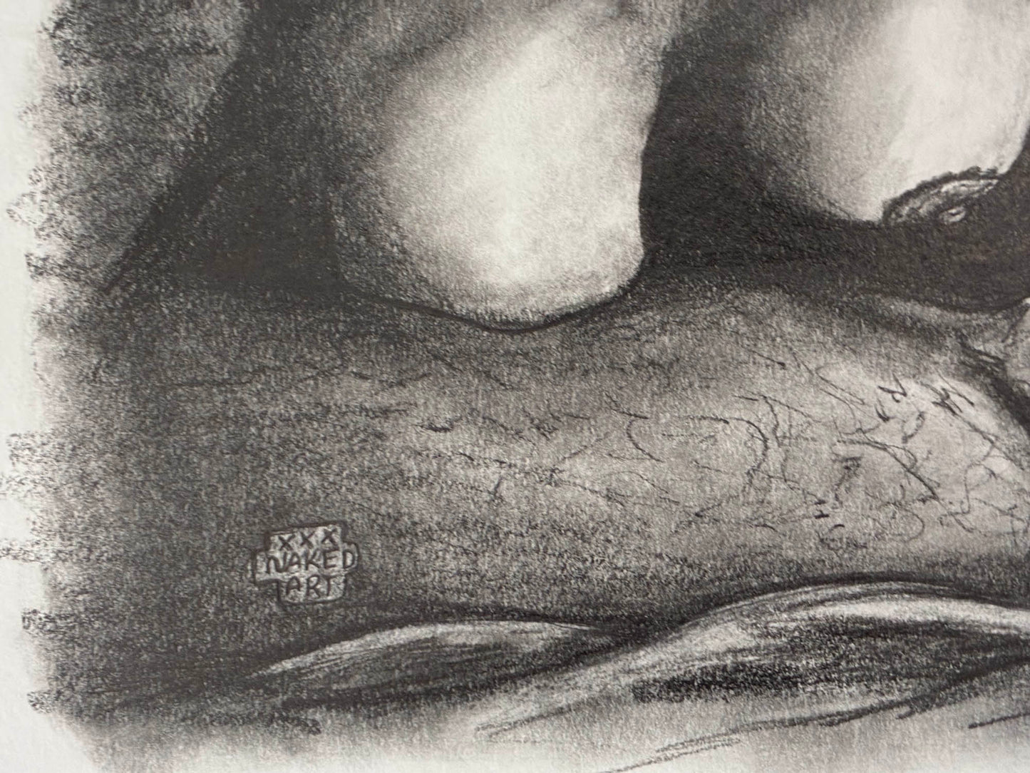 Juicy Blow Job Erotic Pencil Drawing – 8x10