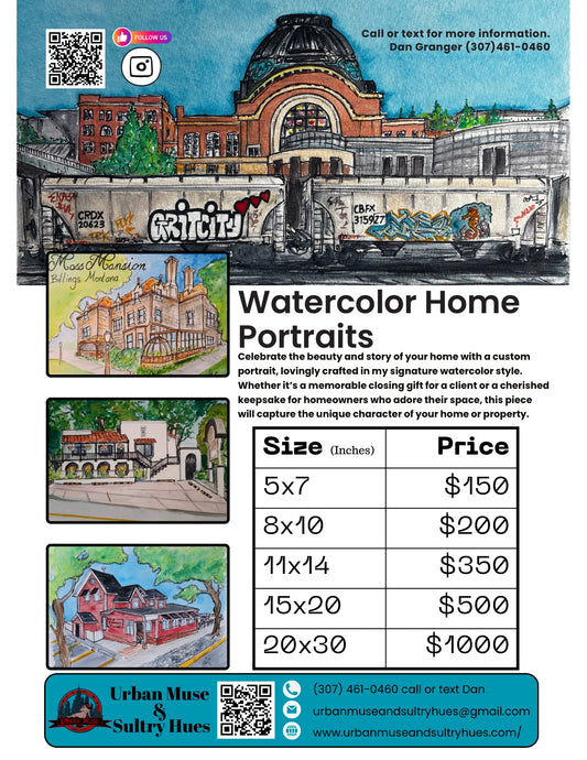 Custom Home Portrait