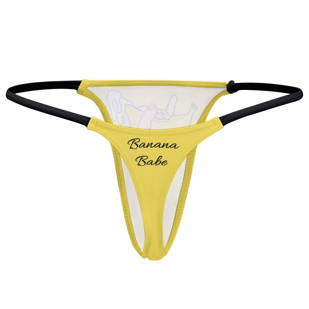 Banana Babe Cheeky Thong - Urban Muse & Sultry Hues