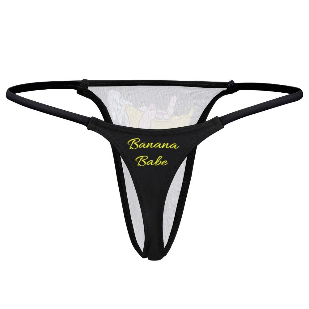 Banana Babe Cheeky Thong - Urban Muse & Sultry Hues
