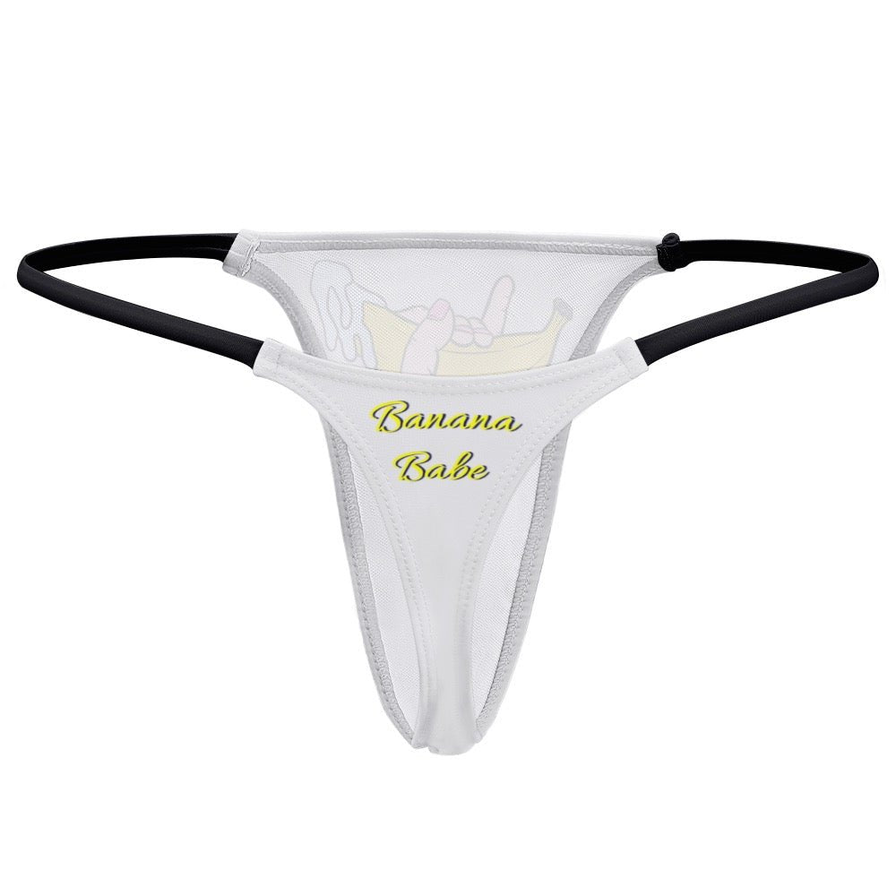 Banana Babe Cheeky Thong - Urban Muse & Sultry Hues
