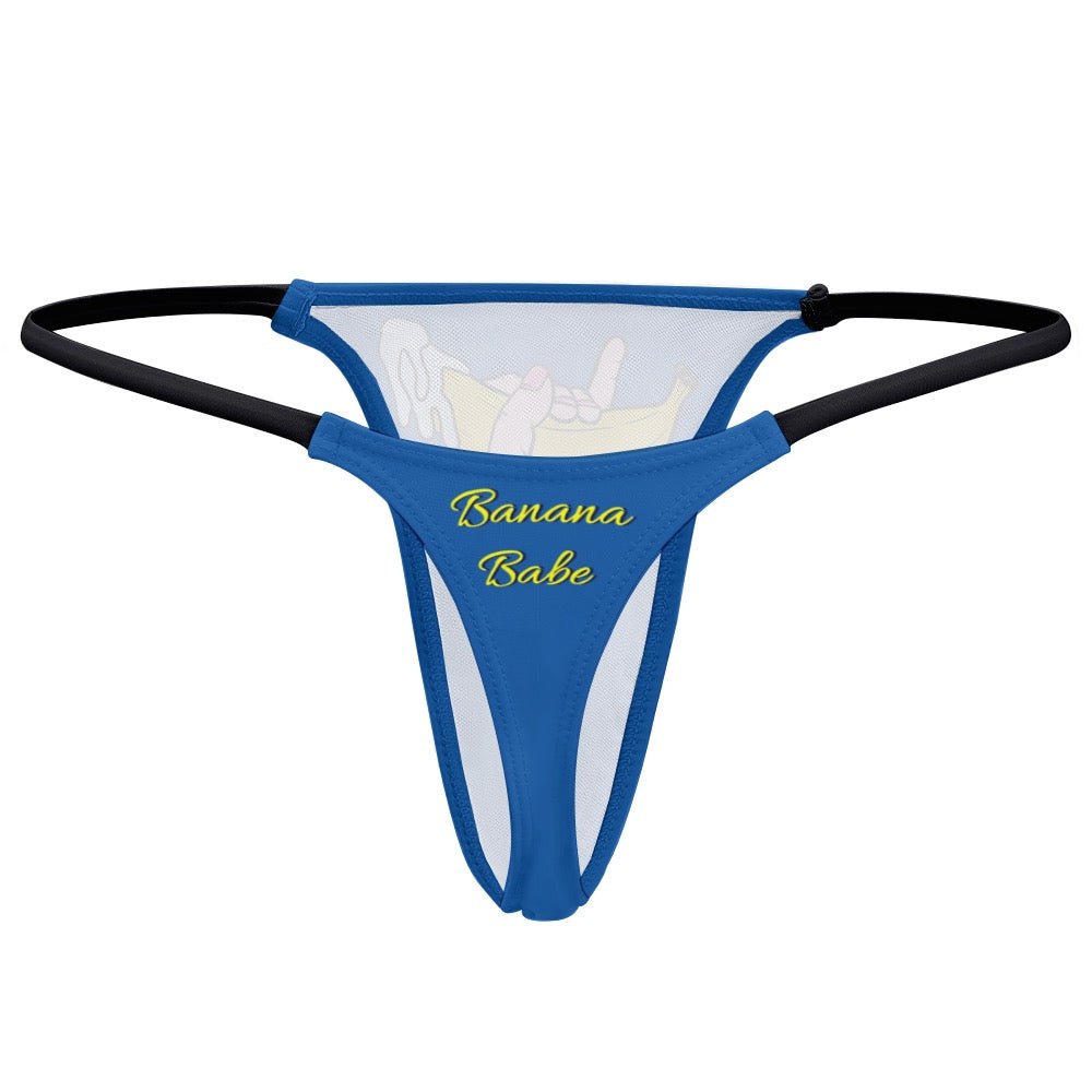 Banana Babe Cheeky Thong - Urban Muse & Sultry Hues