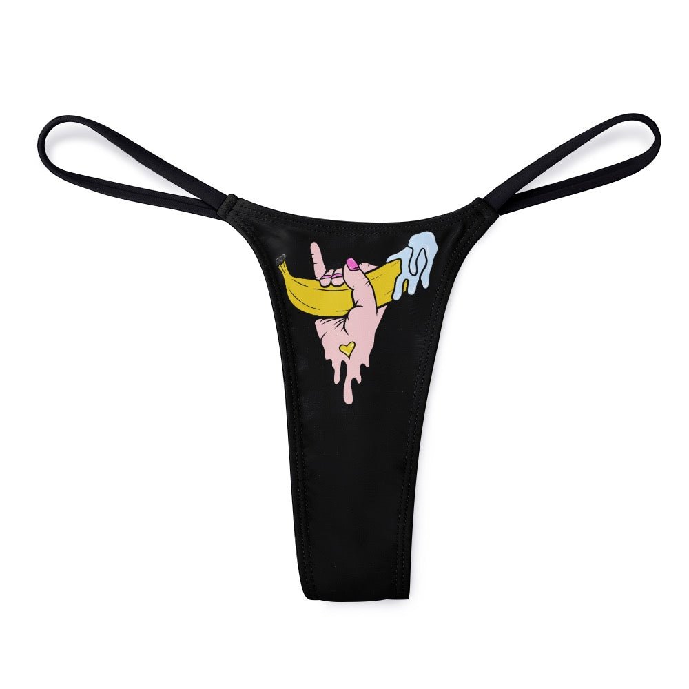 Banana Babe Cheeky Thong - Urban Muse & Sultry Hues