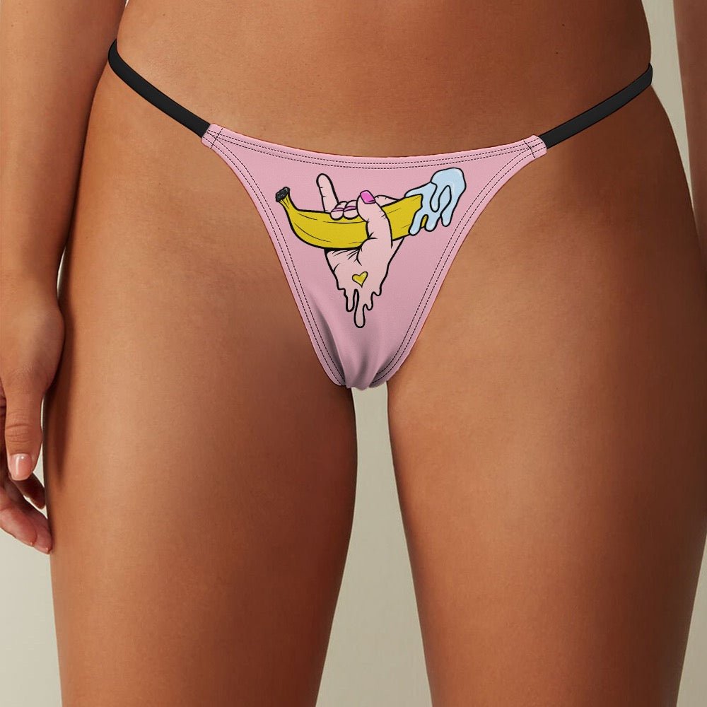 Banana Babe Cheeky Thong - Urban Muse & Sultry Hues
