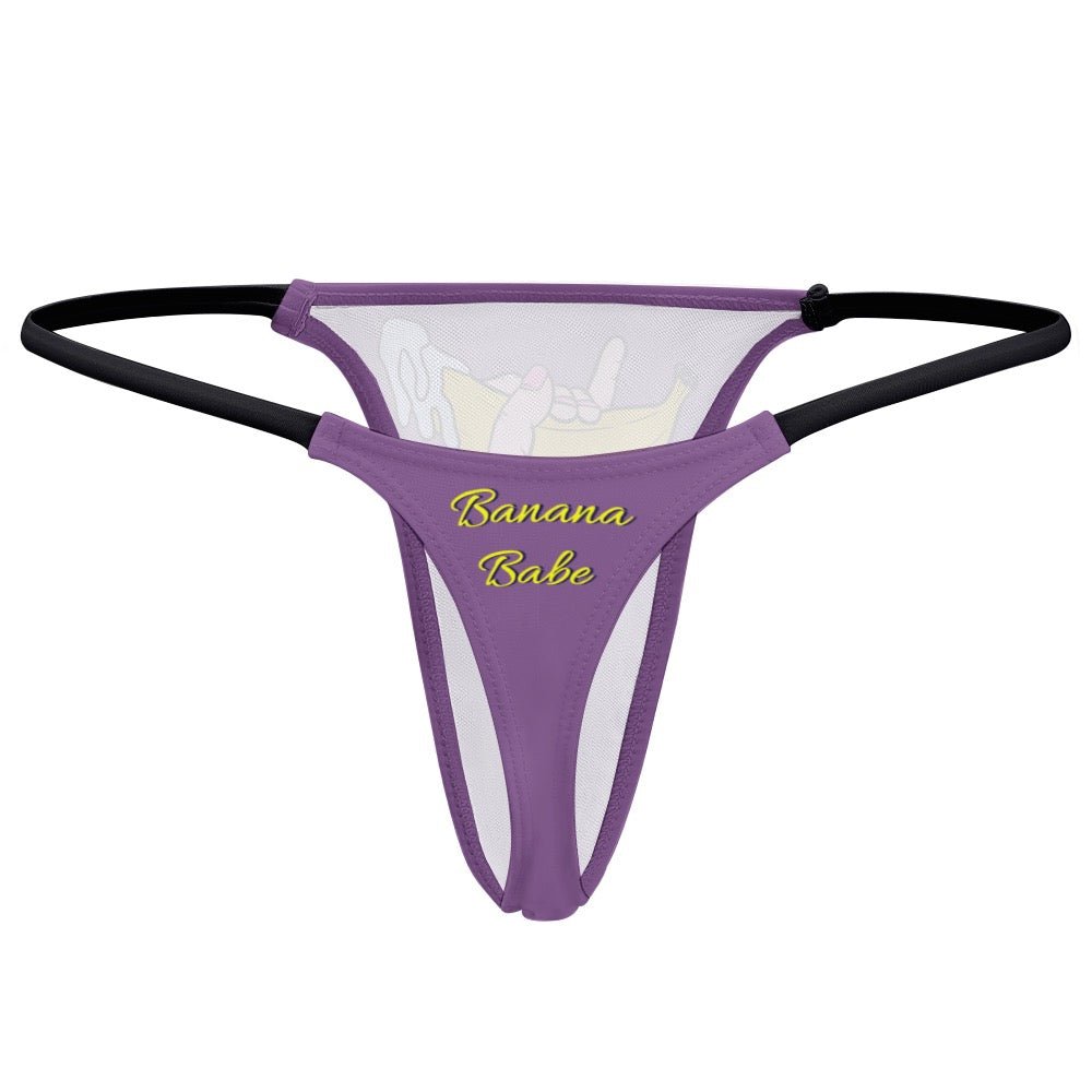 Banana Babe Cheeky Thong - Urban Muse & Sultry Hues