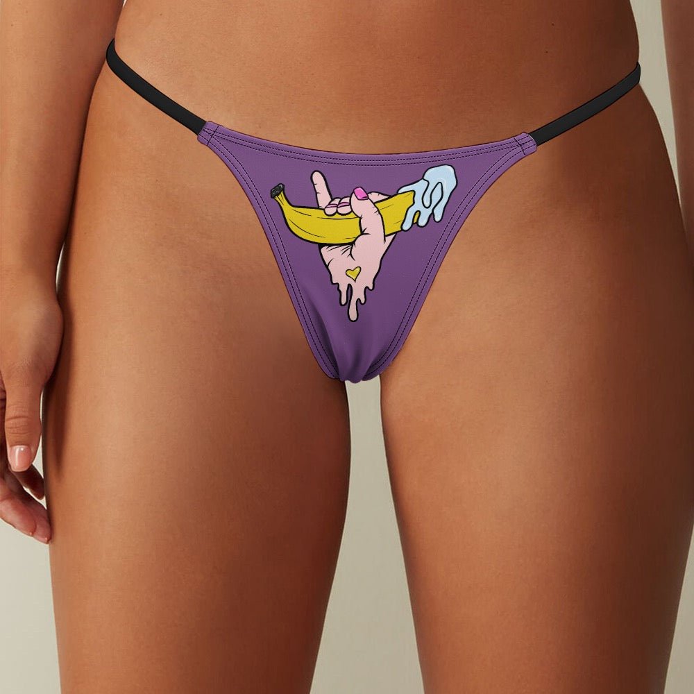 Banana Babe Cheeky Thong - Urban Muse & Sultry Hues