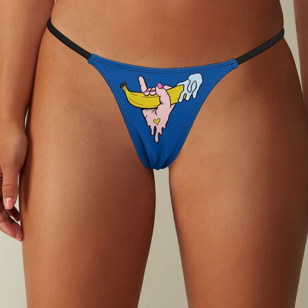 Banana Babe Cheeky Thong - Urban Muse & Sultry Hues