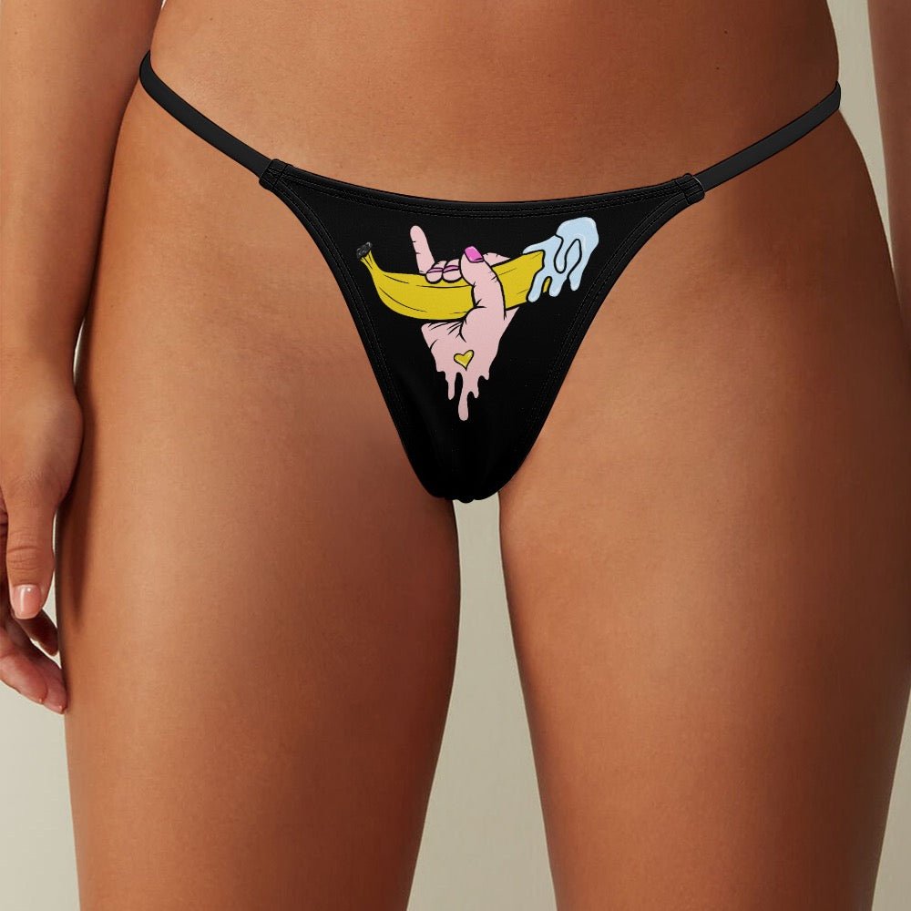 Banana Babe Cheeky Thong - Urban Muse & Sultry Hues