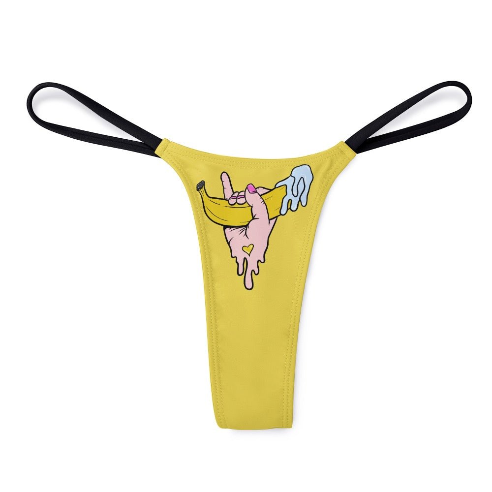 Banana Babe Cheeky Thong - Urban Muse & Sultry Hues