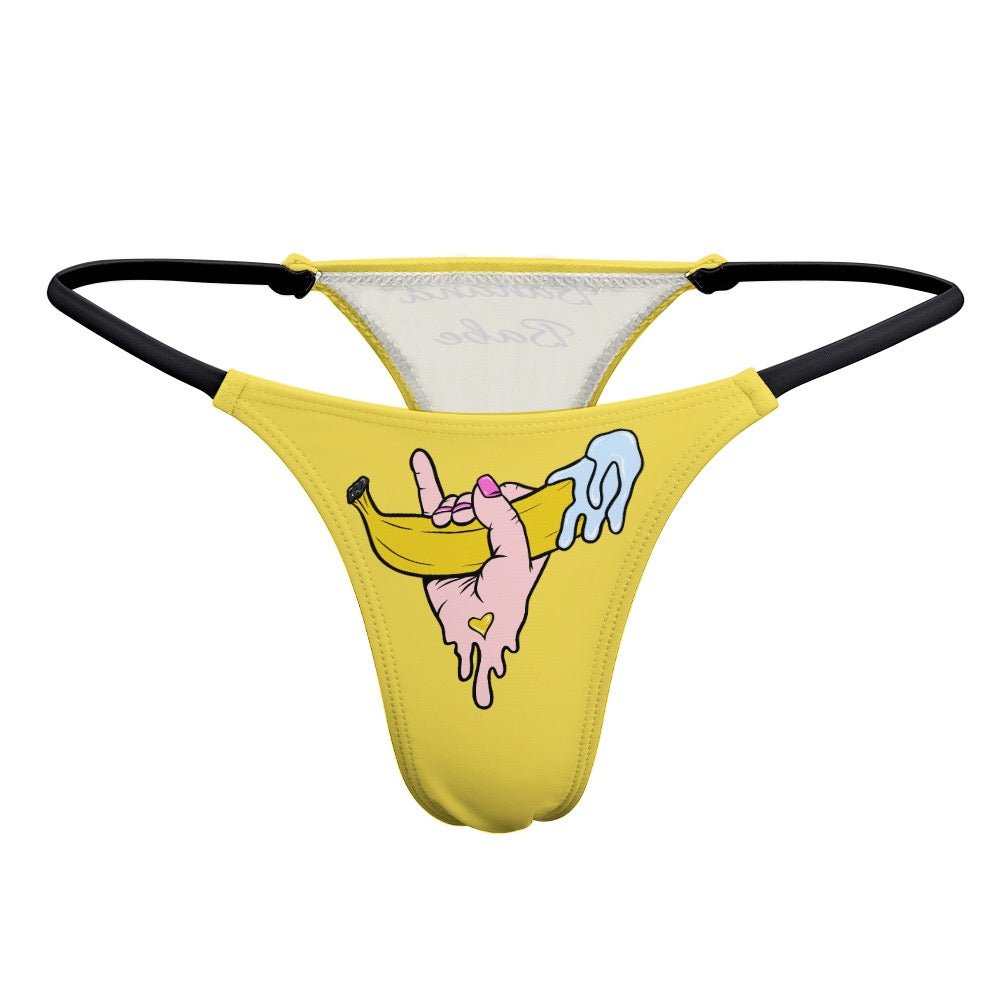 Banana Babe Cheeky Thong - Urban Muse & Sultry Hues