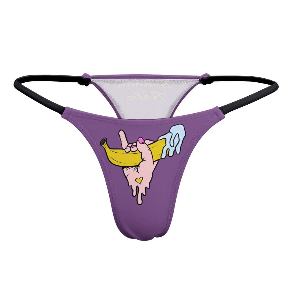 Banana Babe Cheeky Thong - Urban Muse & Sultry Hues
