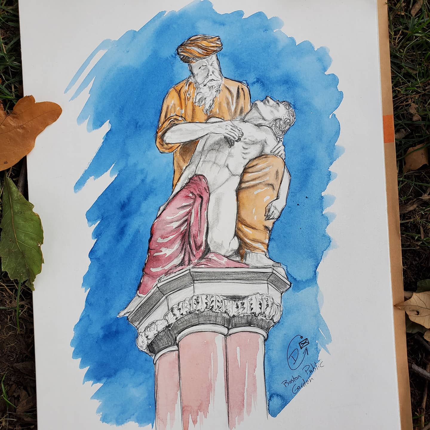 Boston Public Garden - Urban Muse & Sultry Hues