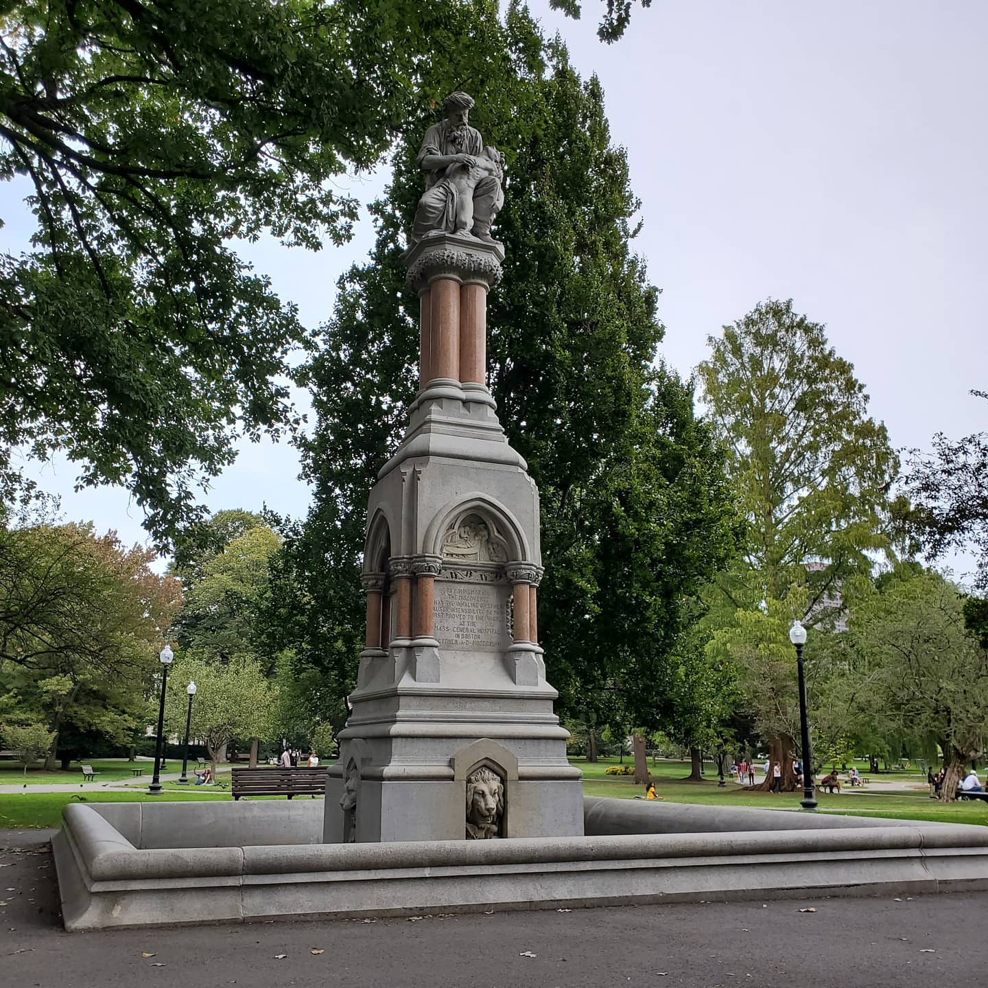 Boston Public Garden - Urban Muse & Sultry Hues