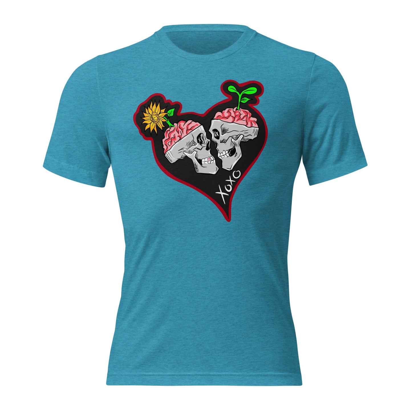 Brains Before Bouquets Short sleeve t-shirt - Urban Muse & Sultry Hues