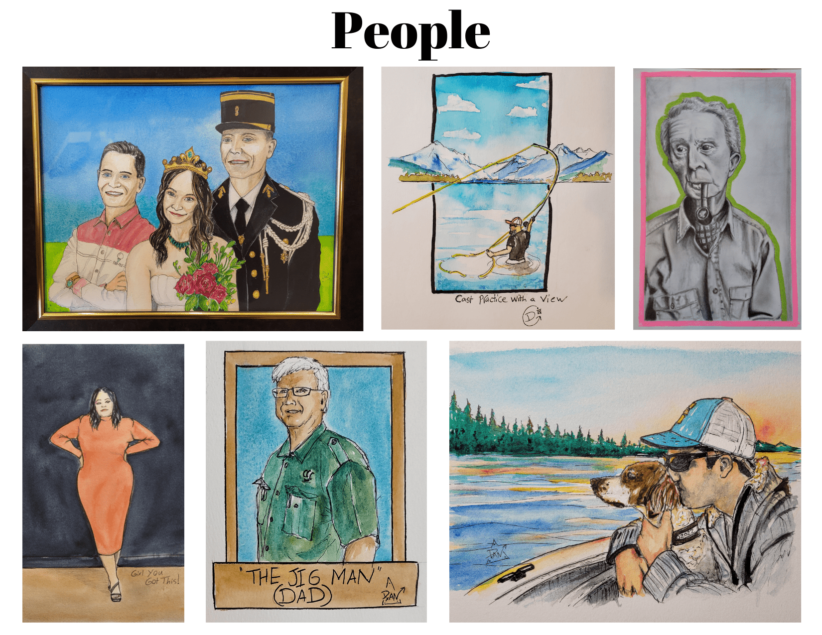 Commissioned Work - Urban Muse & Sultry Hues