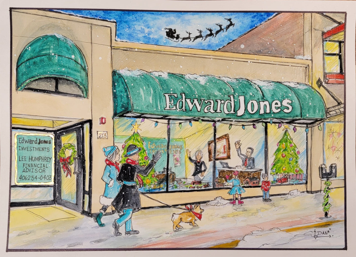 Custom Home Portrait - Urban Muse & Sultry Hues