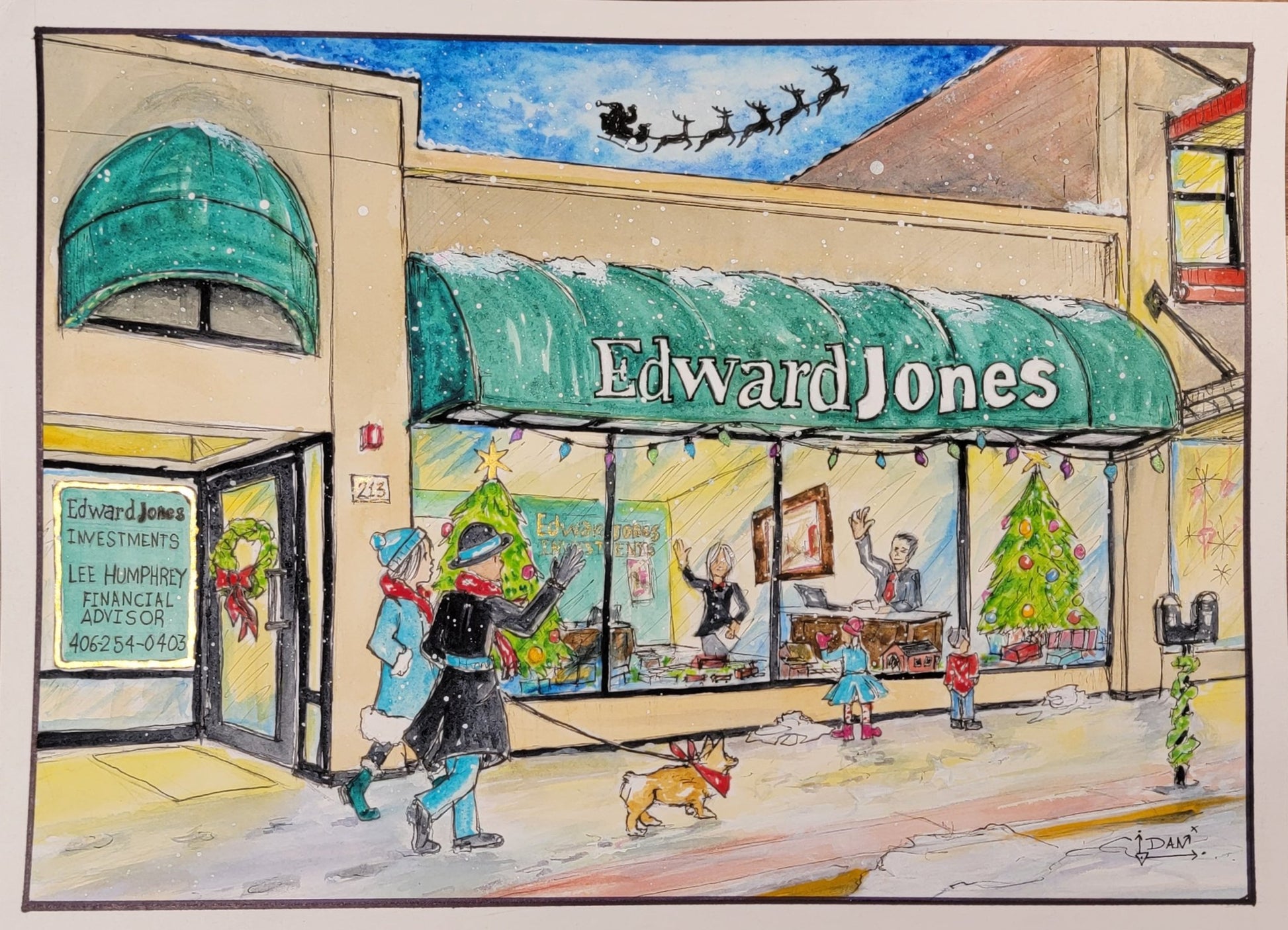 Custom Home Portrait - Urban Muse & Sultry Hues