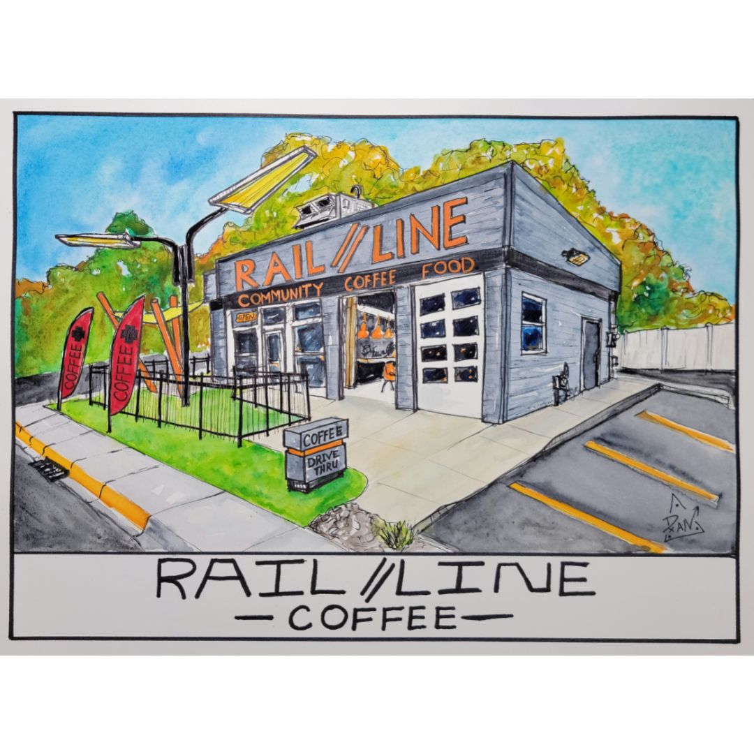 Custom Home Portrait - Urban Muse & Sultry Hues