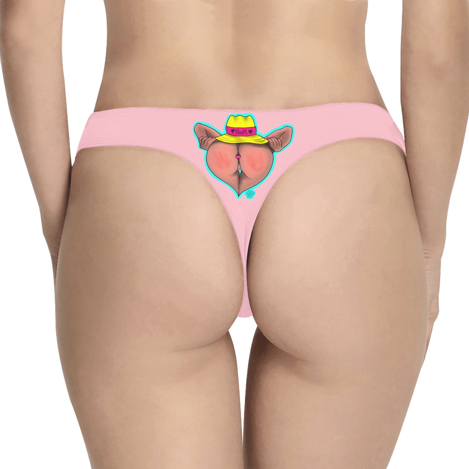 Cute Butt Sweet Lips Women's Sexy Classic Thong - Urban Muse & Sultry Hues