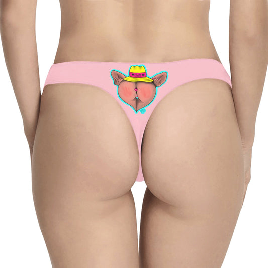 Cute Butt Sweet Lips Women's Sexy Classic Thong - Urban Muse & Sultry Hues