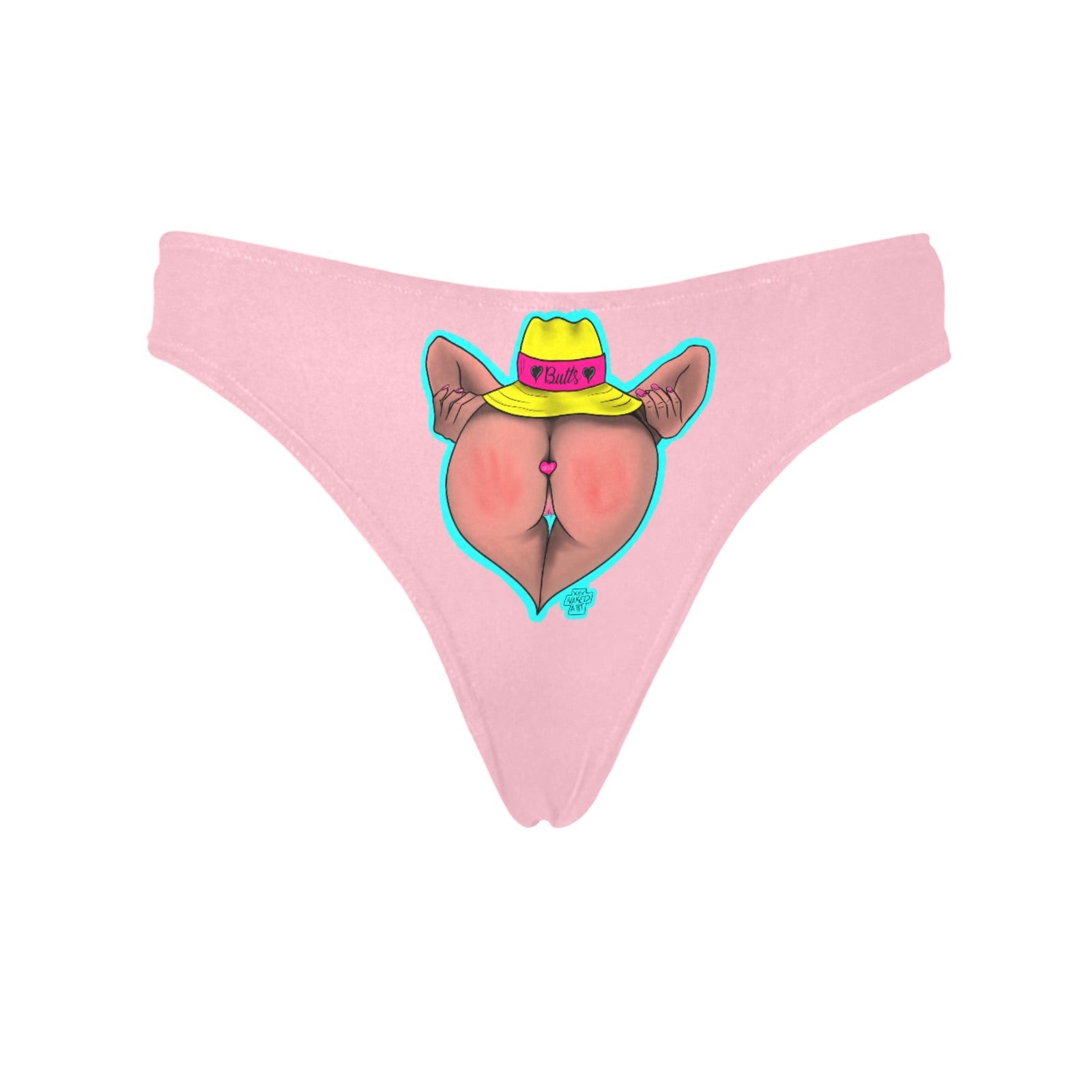 Cute Butt Sweet Lips Women's Sexy Classic Thong - Urban Muse & Sultry Hues