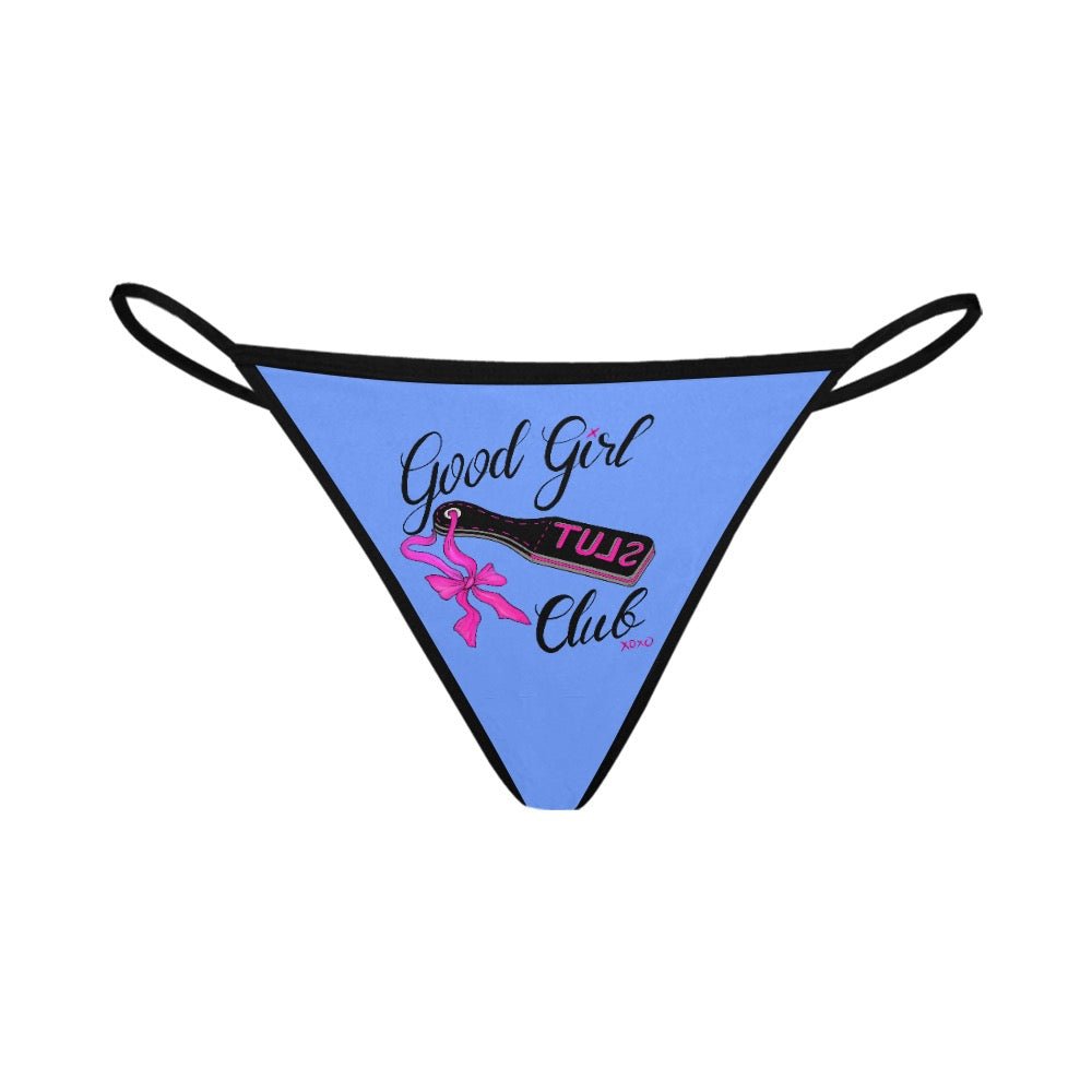 Good Girl Club Slut Paddle G-String Panties - Urban Muse & Sultry Hues