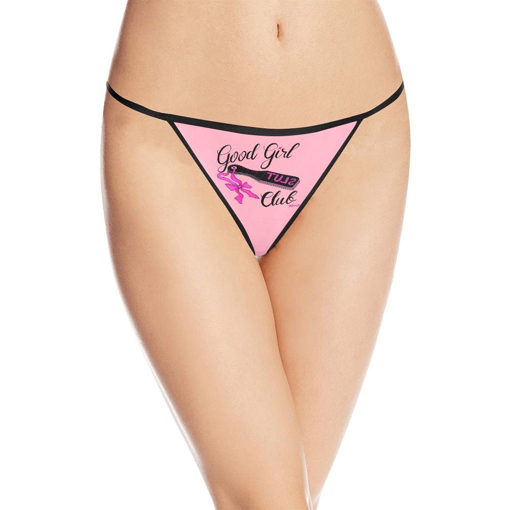 Good Girl Club Slut Paddle G-String Panties - Urban Muse & Sultry Hues