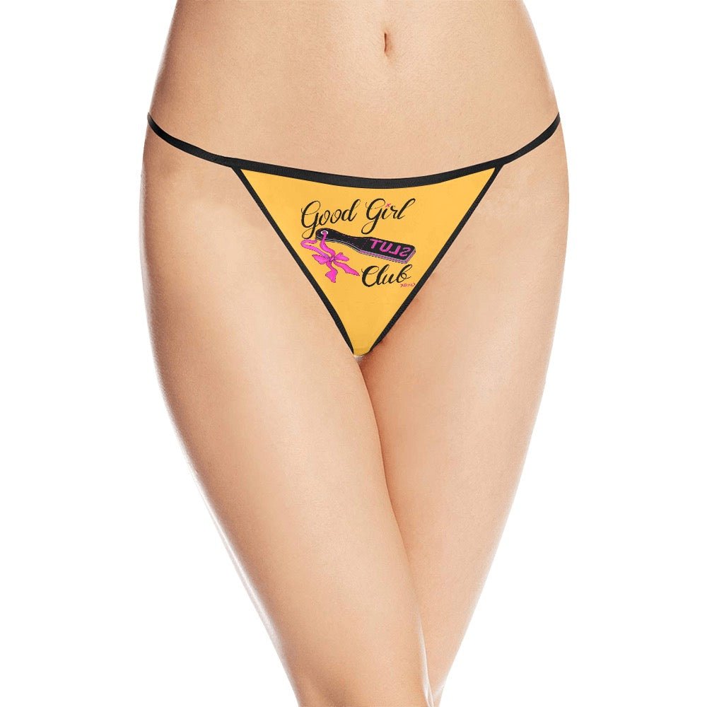 Good Girl Club Slut Paddle G - String Panties - Urban Muse & Sultry Hues