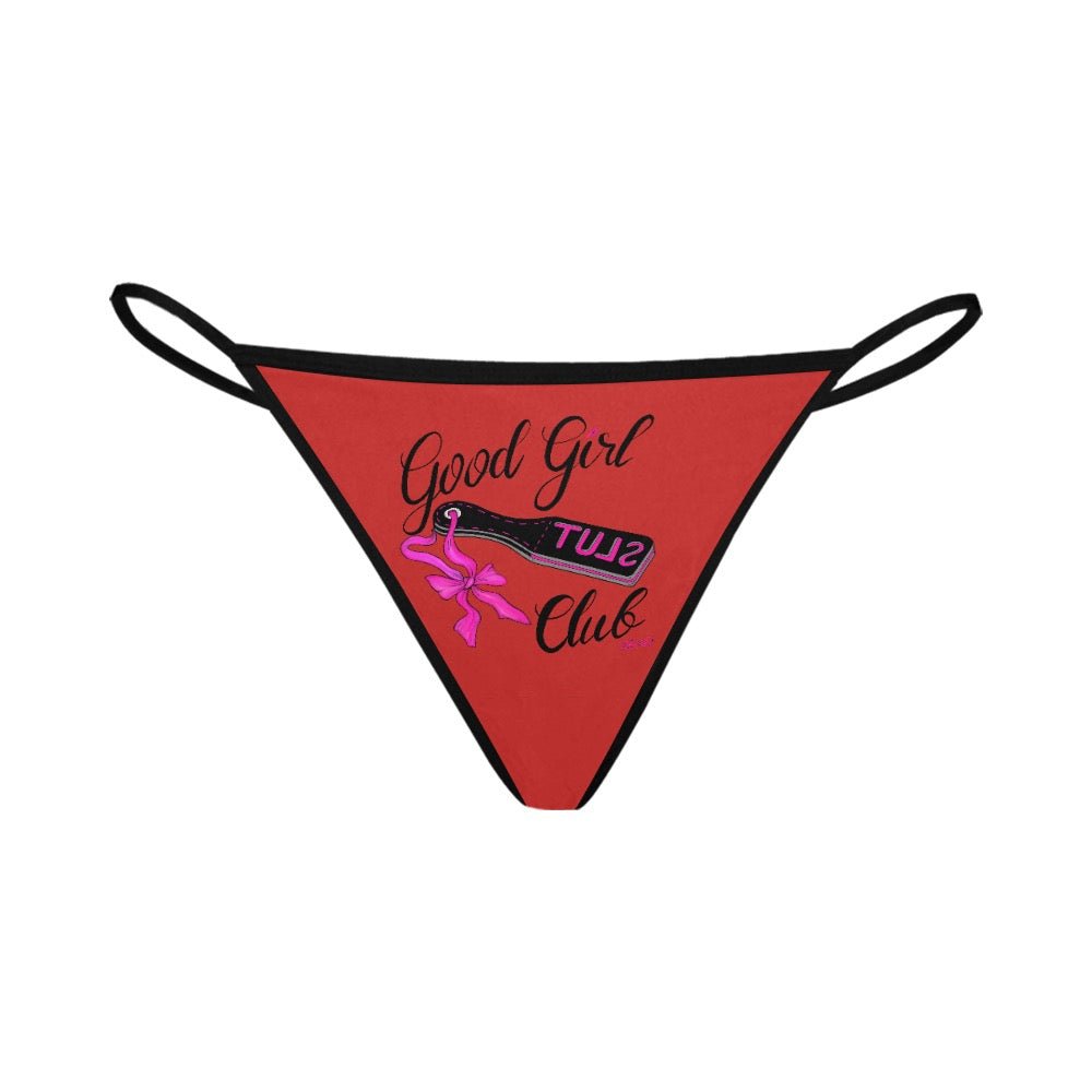 Good Girl Club Slut Paddle G-String Panties - Urban Muse & Sultry Hues