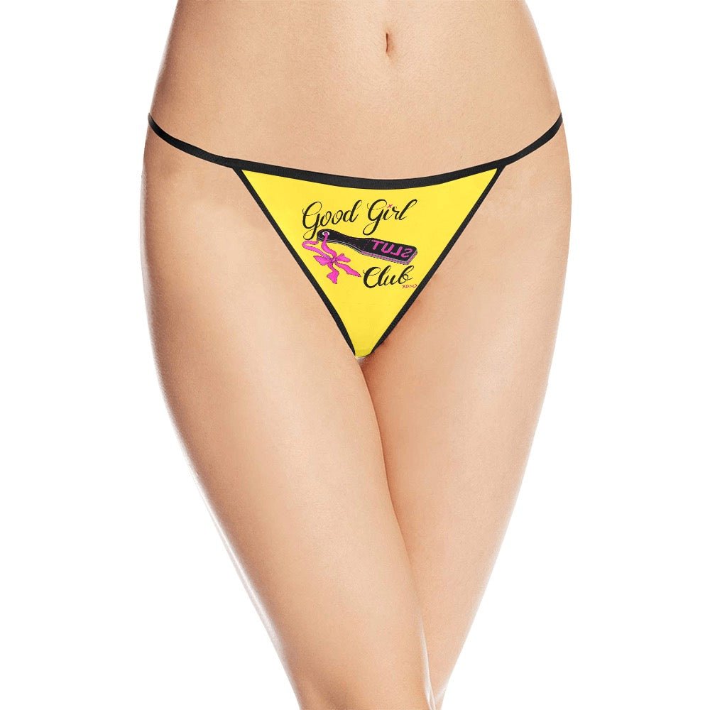 Good Girl Club Slut Paddle G - String Panties - Urban Muse & Sultry Hues