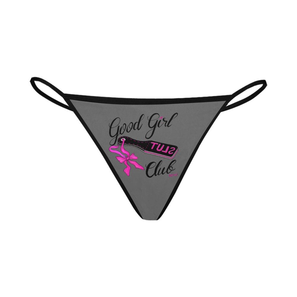 Good Girl Club Slut Paddle G-String Panties - Urban Muse & Sultry Hues