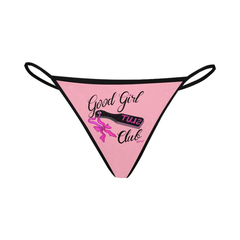 Good Girl Club Slut Paddle G - String Panties - Urban Muse & Sultry Hues