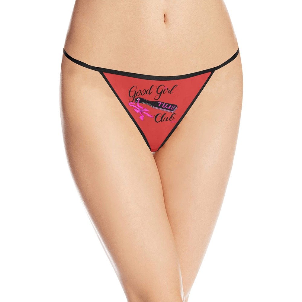 Good Girl Club Slut Paddle G - String Panties - Urban Muse & Sultry Hues