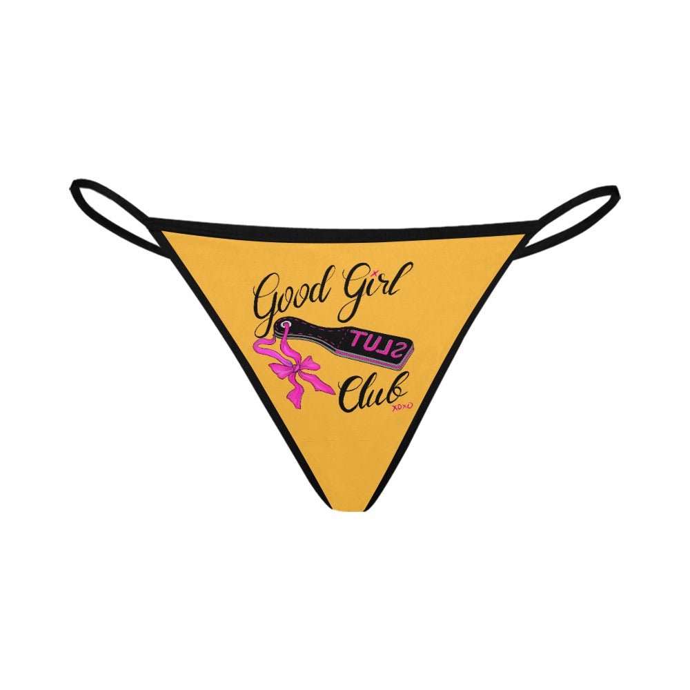Good Girl Club Slut Paddle G - String Panties - Urban Muse & Sultry Hues