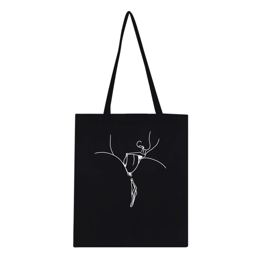 Lick Me – Playful Provocative Graphic Design Classic Tote Bag - Urban Muse & Sultry Hues