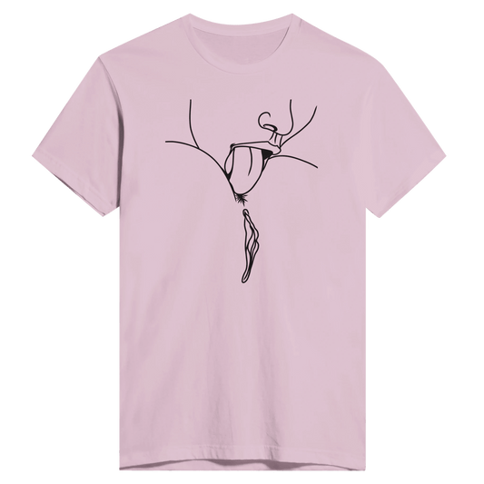 Lick Me – Playful Provocative Graphic Design Men's Fitted T-Shirt | Next Level 3600 - Urban Muse & Sultry Hues