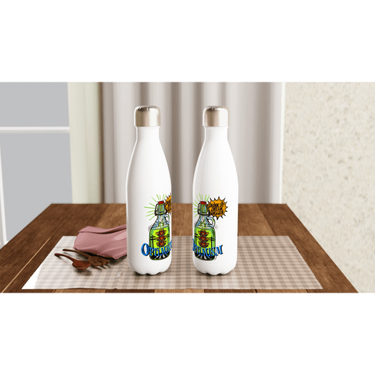 Optimism Energy - Drink Up, Dream Bigger Pop Art Bottle Mugs - Urban Muse & Sultry Hues