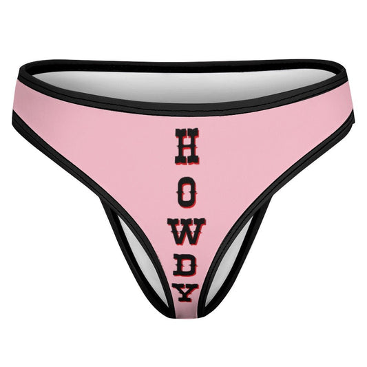 Sultry Howdy Cowgirl Ice Silk T-Back Thong - Urban Muse & Sultry Hues