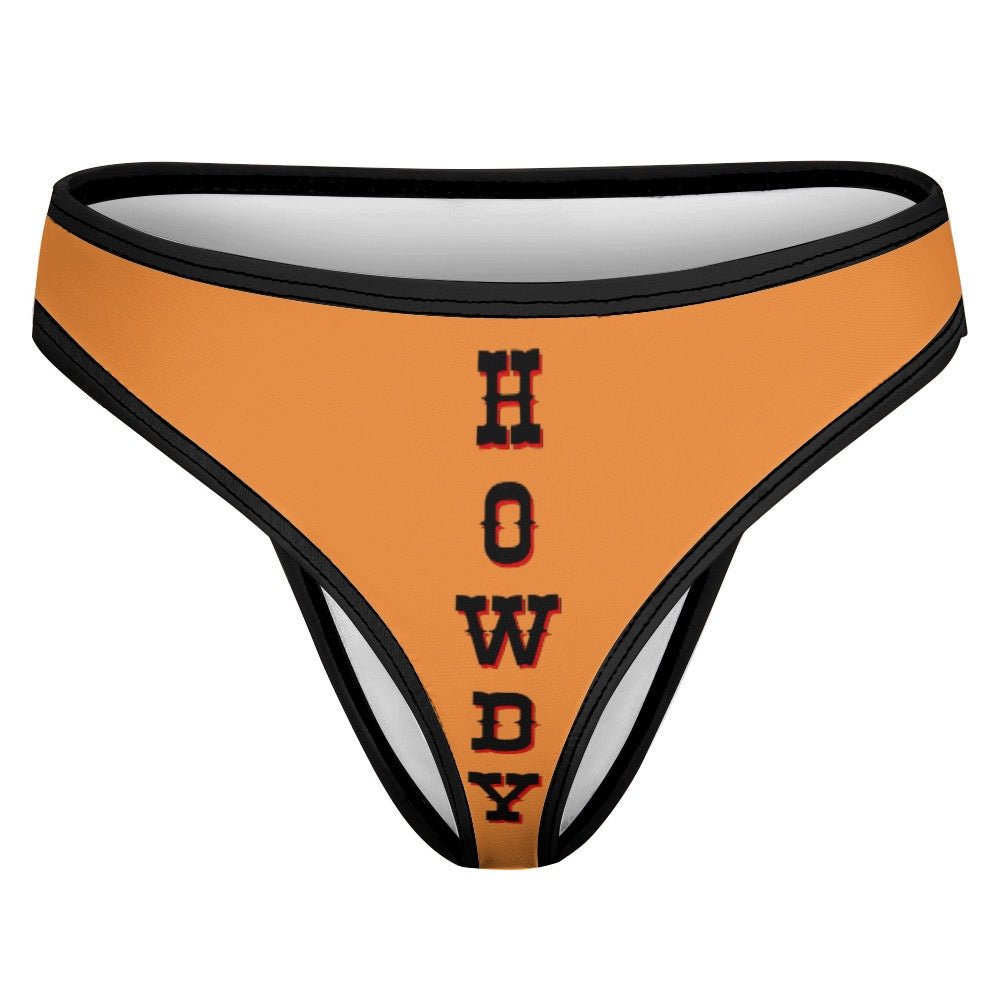 Sultry Howdy Cowgirl Ice Silk T - Back Thong - Urban Muse & Sultry Hues