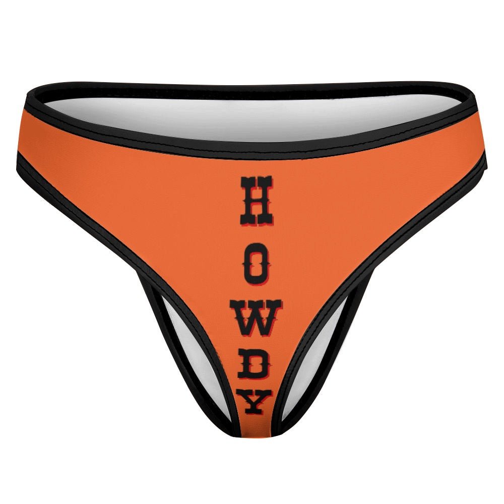 Sultry Howdy Cowgirl Ice Silk T-Back Thong - Urban Muse & Sultry Hues