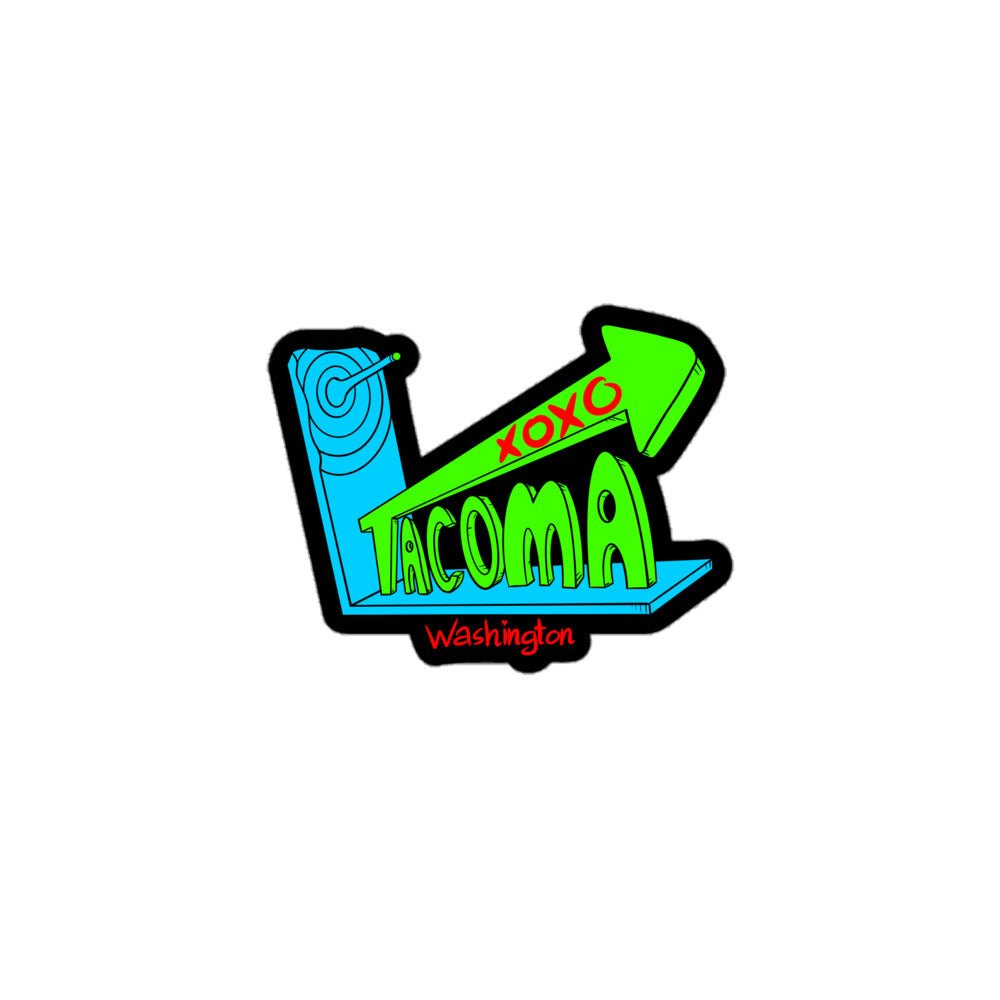 XOXO Tacoma Bubble-free stickers - Urban Muse & Sultry Hues